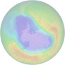 Antarctic Ozone 2012-10-03